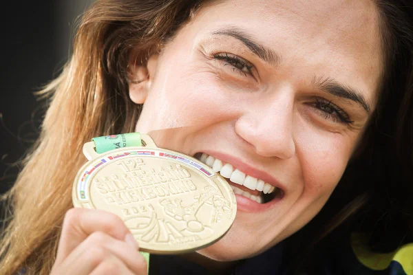 Lídia Helena - Kickboxer do DF conquista ouro no Sul-Americano e almeja voos maiores