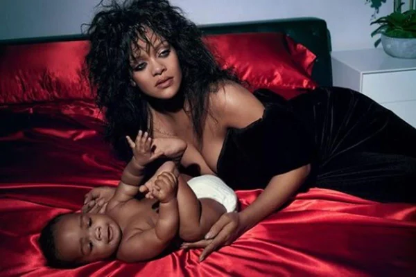 Rihanna rebate comentário sobre filho: “Mantenha as patas longe dele”