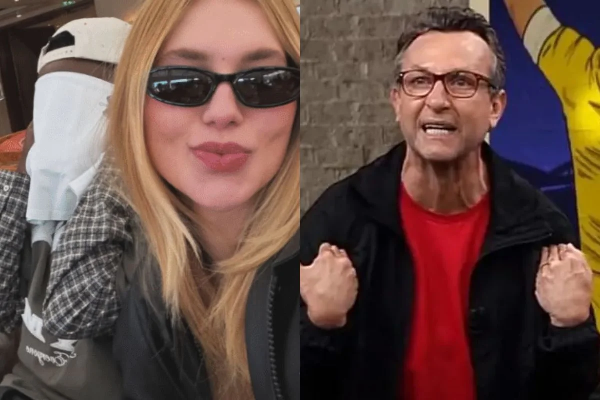 Virginia e Craque Neto montagem