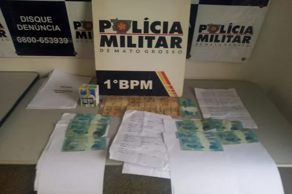 Crime eleitoral: homem é preso com dinheiro e cadastro de eleitores em MT