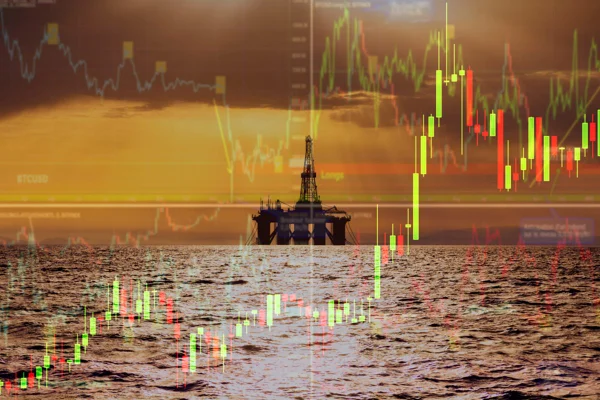 Imagem de plataforma de petróleo - Metrópoles