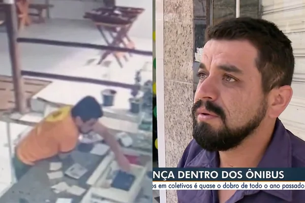 Entrevistado pela TV Gazeta (afiliada da Globo) reclama de insegurança e é preso duas semanas depois por furto