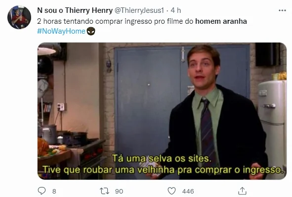 Homem-Aranha: Sem Volta Para Casa tem pré-venda marcada por memes - imagem 11 Homem-Aranha: Sem Volta Para Casa tem pré-venda marcada por memes - imagem 11