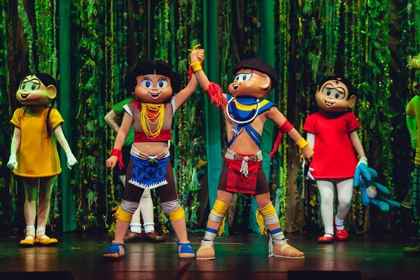 Circo da Turma da Mônica usa diversidade para contar origem do Brasil