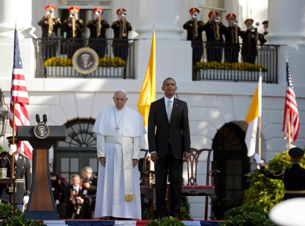 Nos EUA, papa Francisco elogia Obama por combate a mudanças climáticas