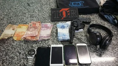 PM detém trio que praticou arrastão em ônibus