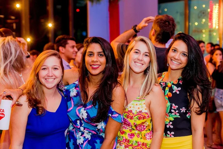 Luiza Ferrari, Priscila Pereira, Carol Goes e Julia Pupe Luiza Ferrari, Priscila Pereira, Carol Goes e Julia Pupe