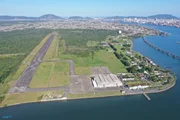 O aeroporto será instalado na Base Aérea do Guarujá, em Vicente Carvalho