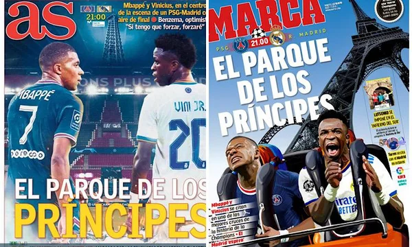 Todo o protagonismo para Mbappé e Vinícius Jr, os novos príncipes