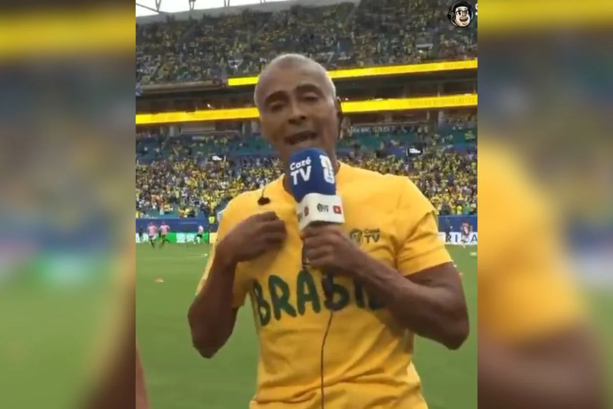 Justiça manda penhorar pagamentos da CazéTV a Romário - imagem 2 Justiça manda penhorar pagamentos da CazéTV a Romário - imagem 2