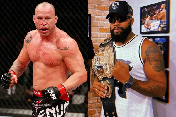 Montagem de Wanderlei Silva e Nego Di - Metrópoles