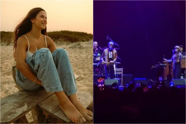 Cantora de SC sobe ao palco com Ben Harper após pergunta inesperada