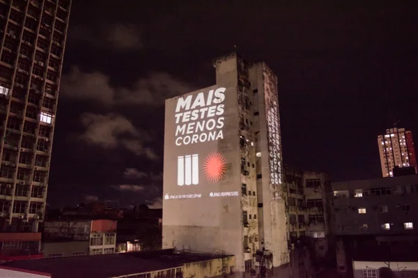 Projeção feita em Manaus