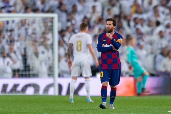 Messi contra o Real Madrid