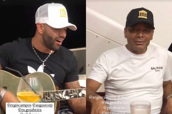 Gusttavo Lima e Neymar Pai