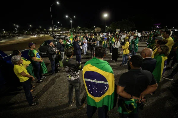 Segurança do DF não permitirá que apoiadores de Bolsonaro cheguem ao STF