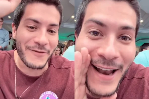 Arthur Aguiar estraga chá revelação de Viih Tube e Eliezer: entenda