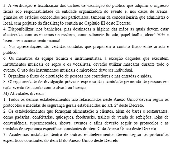 Shows e eventos esportivos estão liberados no DF a partir desta 2ª - imagem 5 Shows e eventos esportivos estão liberados no DF a partir desta 2ª - imagem 5