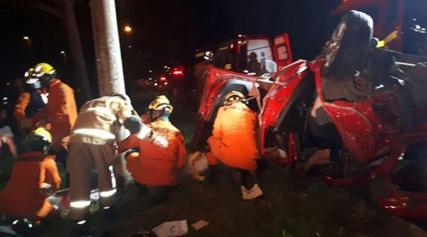 Laudo que aponta detalhes sobre tragédia da L4 Sul fica pronto