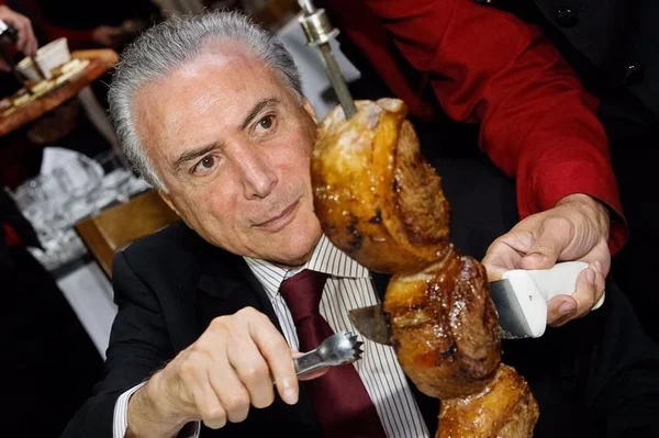 Jantar de Temer em churrascaria custou R$ 13,8 mil à Presidência