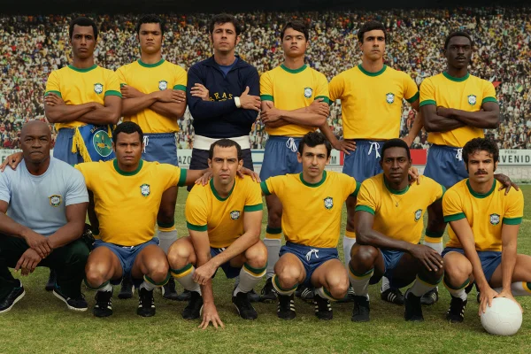 Imagem oficial da série Brasil 70 – A Saga do Tri, da Netflix
