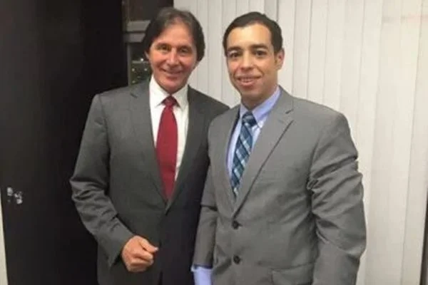 Eunício Oliveira e Leonardo Araujo