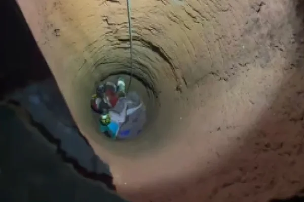 Cachorro chama por ajuda e salva mulher que caiu em cisterna em MG