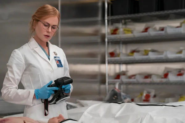 Imagem colorida de Nicole Kidman na série Scarpetta, do Prime Video - Metrópoles