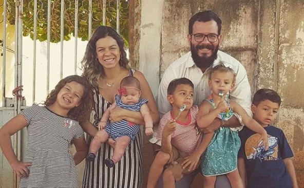Publicitário do DF que tem cinco filhos: “Bênção”