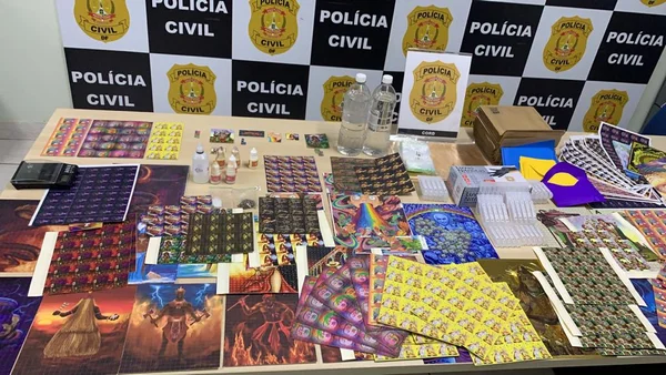 PCDF prende traficantes considerados os maiores distribuidores de LSD do país