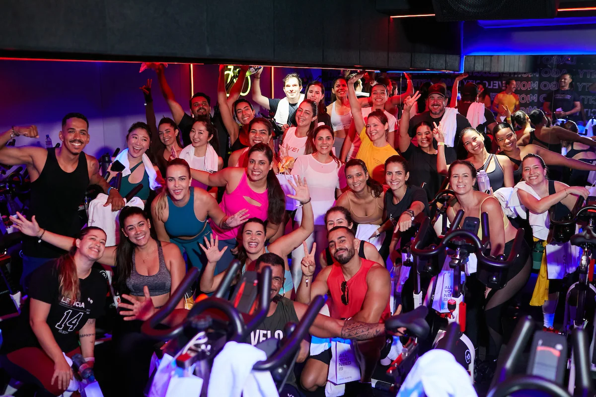 Alunos participaram da primeira aula de spinning da Velocity do Lago Norte Alunos participaram da primeira aula de spinning da Velocity do Lago Norte
