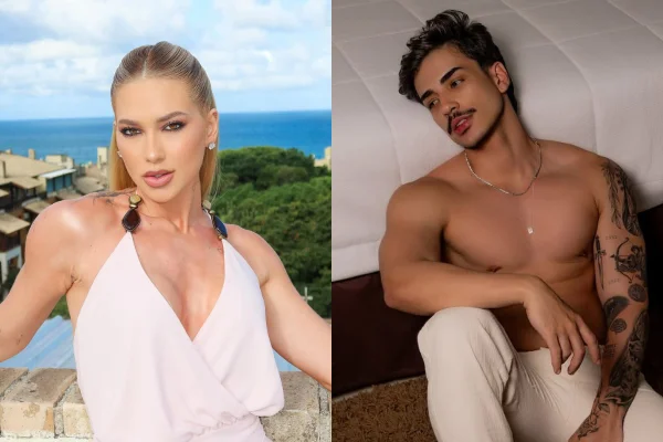 Virginia e Guilherme Queiroz