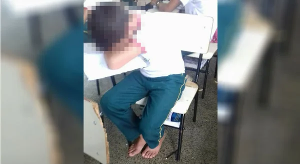 Vídeo: PM prende homem que se masturbava em frente a escola do DF