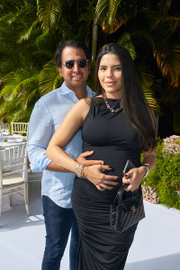Leona é a primeira filha de Maria Victória Salomão e Eugênio Carvalho Filho 