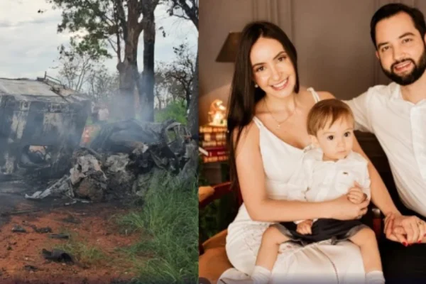 Imagem colorida, vítimas de um acidente fatal em Minas Gerais - Metrópoles