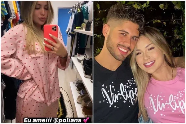 Esposa de Leonardo dá pijama para namorada de Zé Felipe: “Estou encantada”