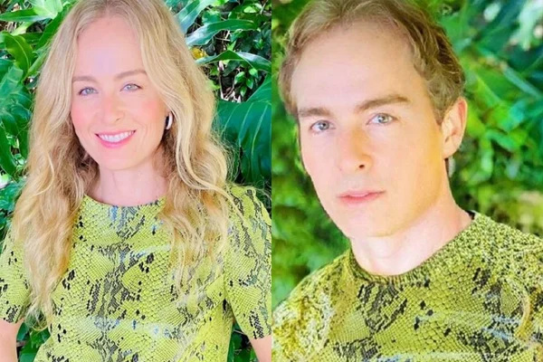 Angélica versão homem
