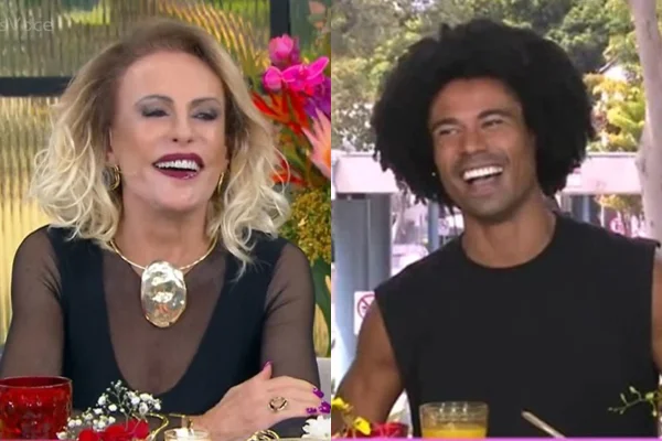 Montagem de imagens mostra Ana Maria Braga (à esquerda) e Breno Corã (á direita) - Metrópoles
