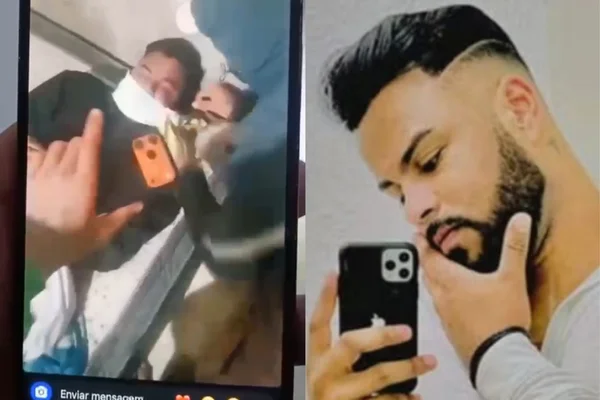 empresário suspeito vítima amordaçada vídeo
