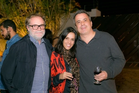 Raul Mourão, Ilca Maria Estevão de Oliveira e Luiz Carlos Soares de Carvalho Raul Mourão, Ilca Maria Estevão de Oliveira e Luiz Carlos Soares de Carvalho