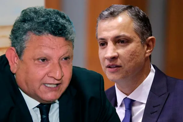 o desembargador afastado Dirceu dos Santos e o deputado estadual Faissal Calil (PL)