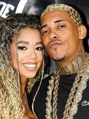 Viviane Noronha e MC Poze.