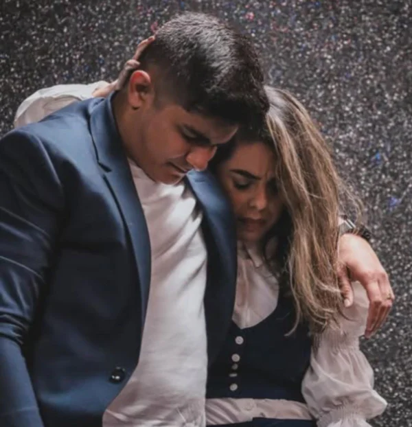 Cantora gospel Suyanne Amaral e o marido Lucas Amaral