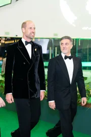 Príncipe William com Luciano Huck