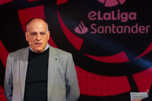 Javier Tebas, presidente da Laliga, entidade responsável pela organização do Campeonato Espanhol