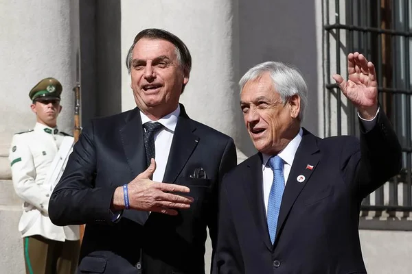 “Não compartilho da alusão de Bolsonaro a Bachelet”, diz Piñera