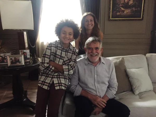 Fernanda de Freitas, José de Abreu e Miguel Schmid em Um Lugar ao Sol