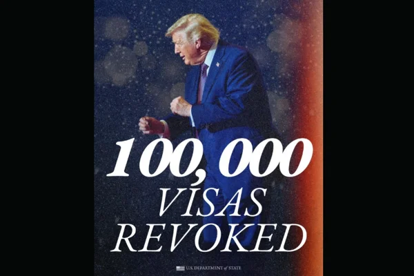 Governo Trump comemora 100 mil vistos revogados nos EUA - Metrópoles
