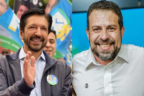 Ricardo Nunes e Guilherme Boulos - Metrópoles