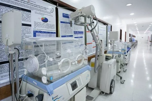 Leito infantil em hospital